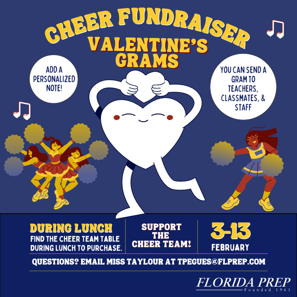 Cheer Team Fundraiser- Valentine's Grams