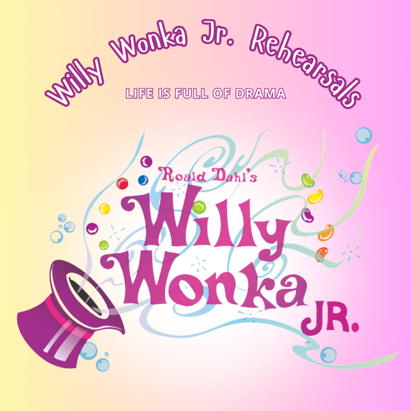 Rehearsal for Willy Wonka Jr.