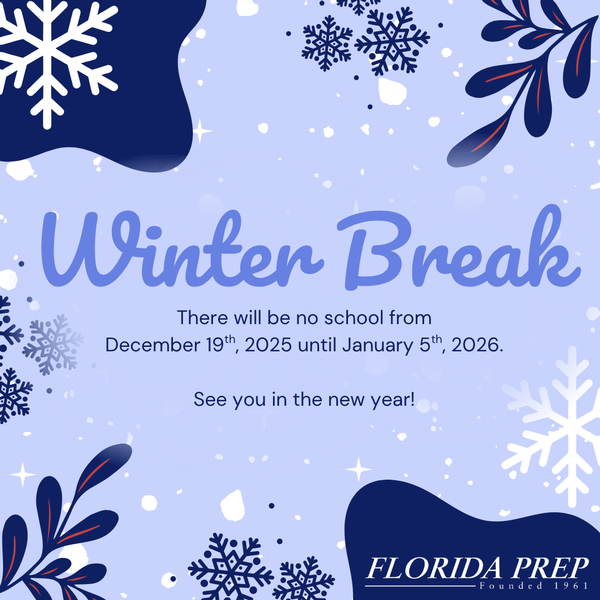 Winter Break- NO SCHOOL + BOARDING HOUSE CLOSED