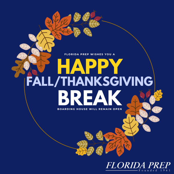 Fall/Thanksgiving Break - BOARDING HOUSE OPEN