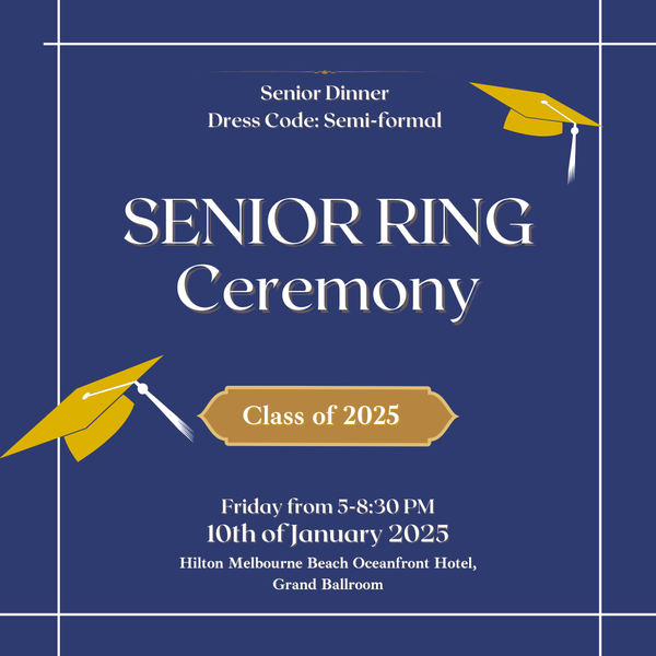Senior Ring Ceremony